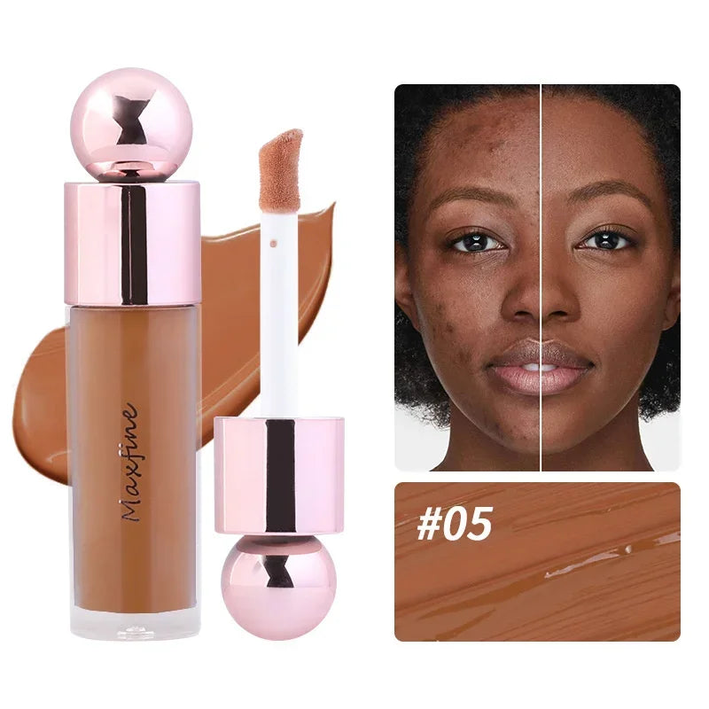 Face Contour Concealer Liquid Concealer Cream Lasting Waterproof Foundation Moisturizing Makeup Base Full Coverage Face Make Up
