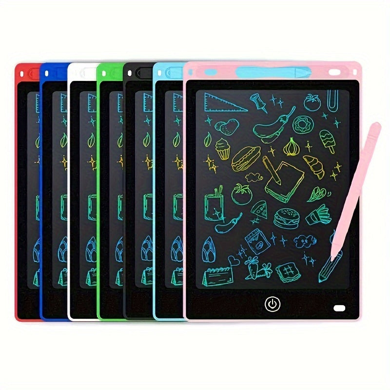 LCD Writing Tablet, Colorful Screen Graffiti Board Drawing Pad, Writing Board, Educational Christmas Birth Day Gift, Learning Board, Halloween, Christmas, And Thanksgiving Day Gift