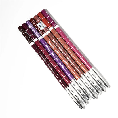 Antifouling Lip Liner Professional Lipstick Pen Precise Waterproof Lip Outline Pencil Lip Makeup Lasting Eyeliner Creamy